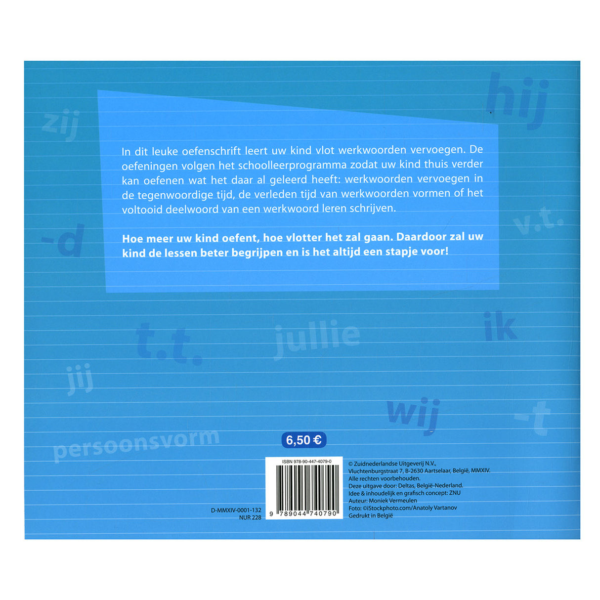 Deltas mon cahier de pratique des verbes - groupe 7