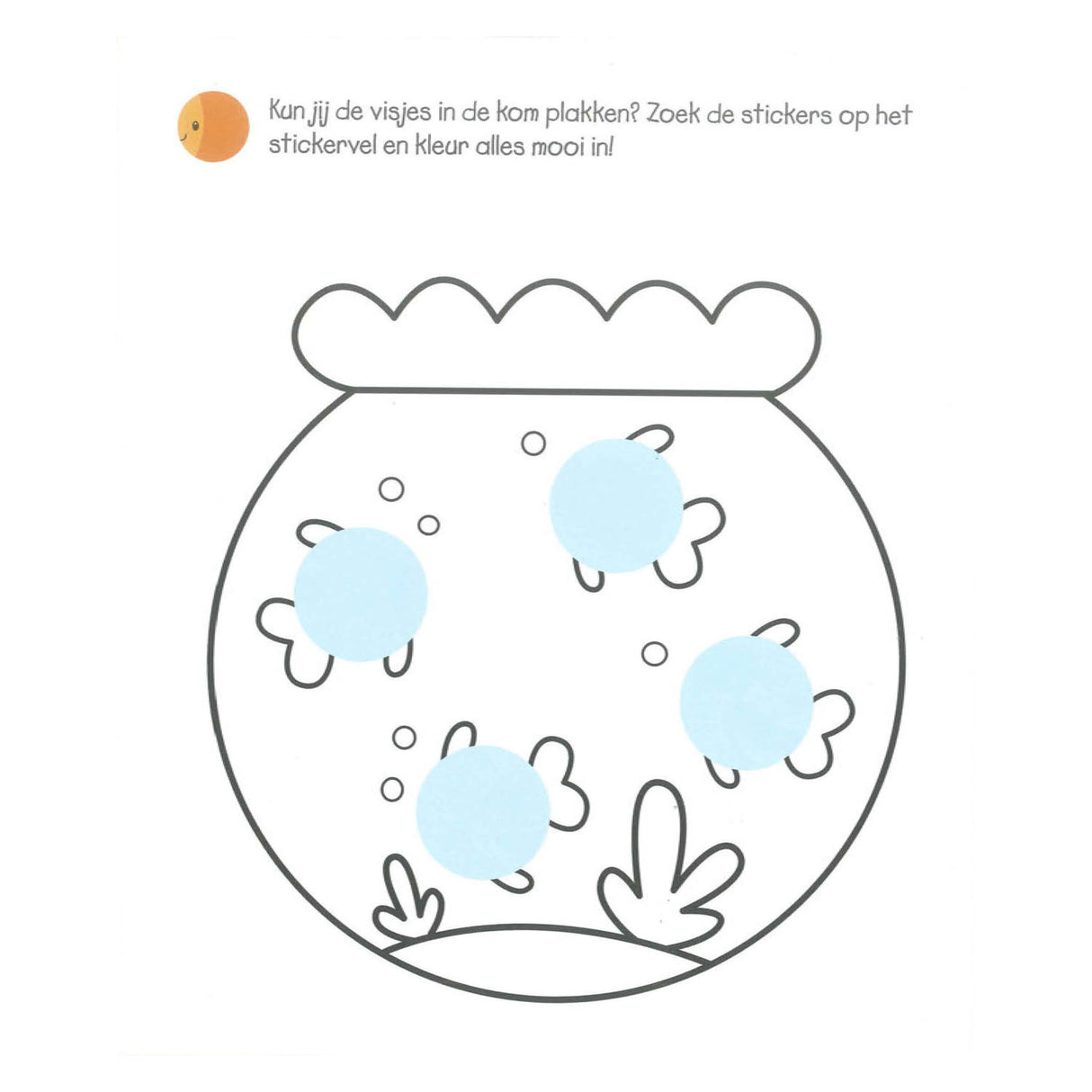 Livre de coloriage et d'autocollants super amusants Deltas (2-4 ans)