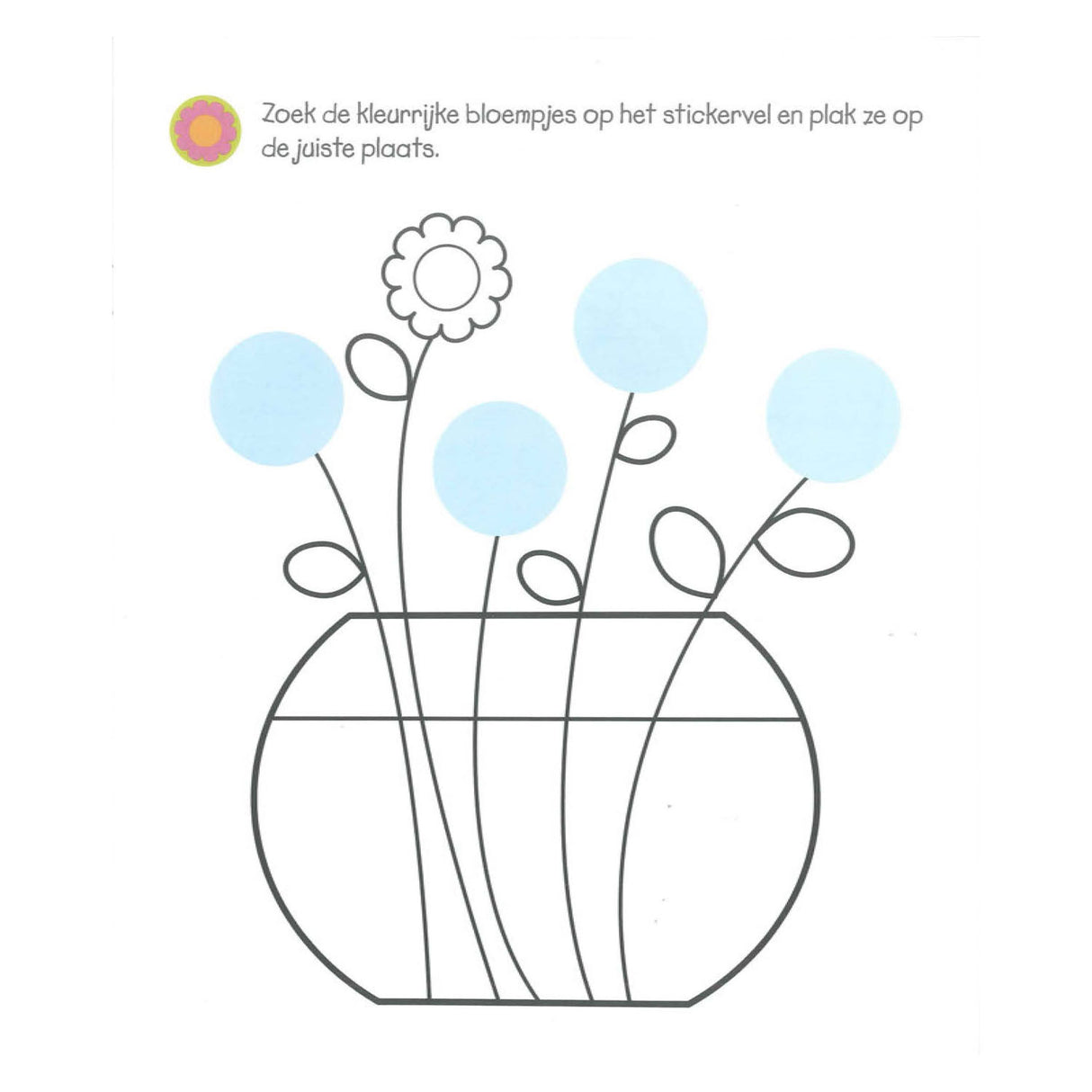 Livre de coloriage et d'autocollants super amusants Deltas (2-4 ans)