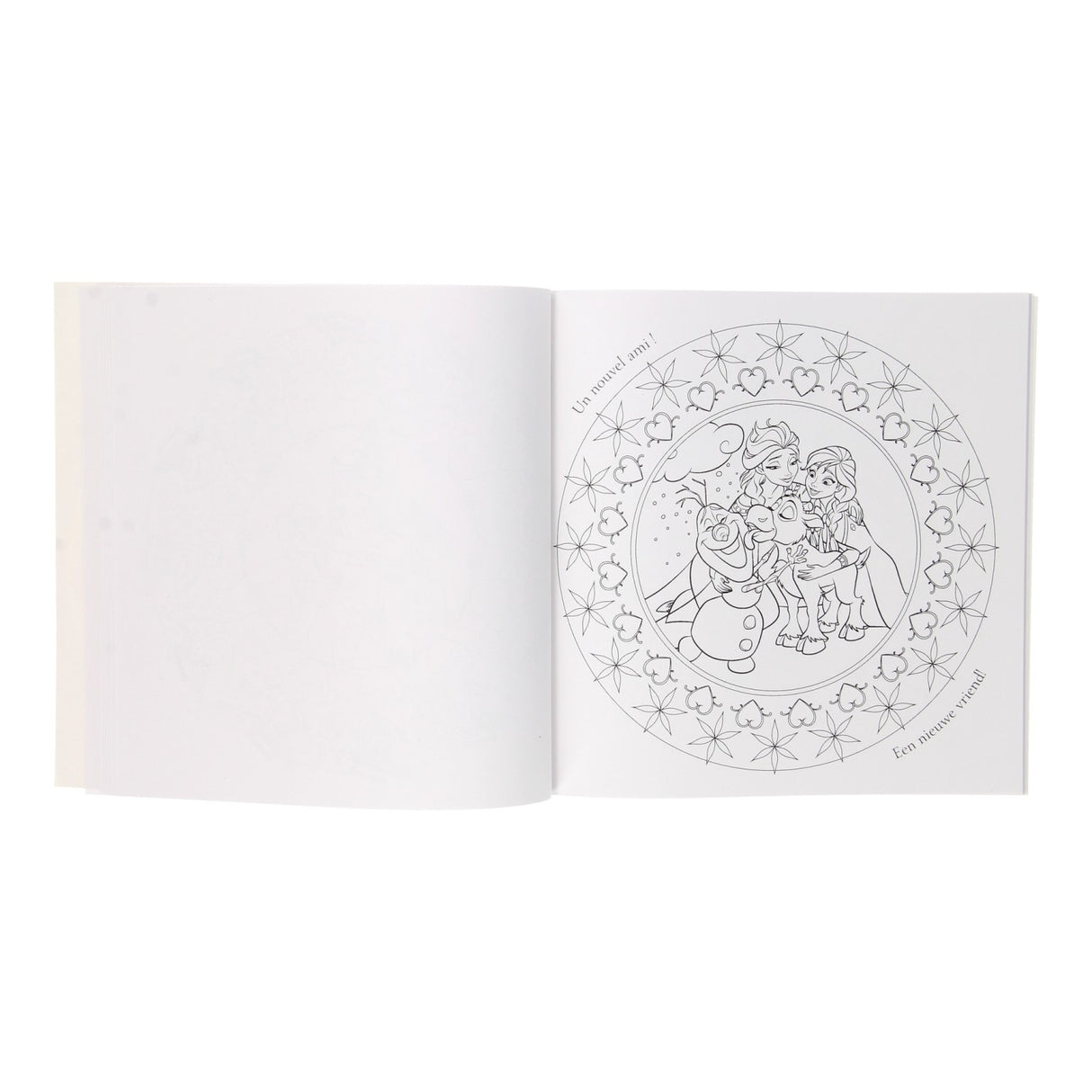Livre de coloriage Mandala congelé Disney