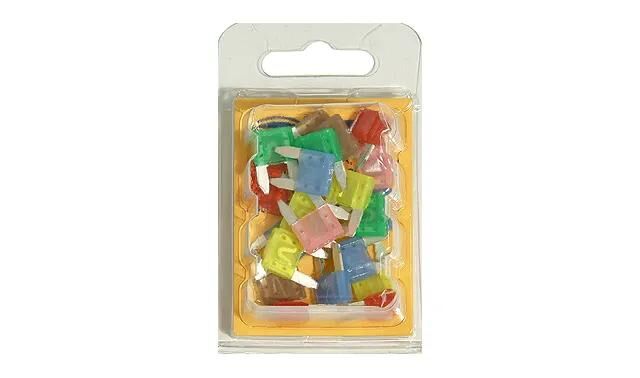Hella assortiment de fusibles fiche banane mini mini lame fusibles assortiment 24 pcs.