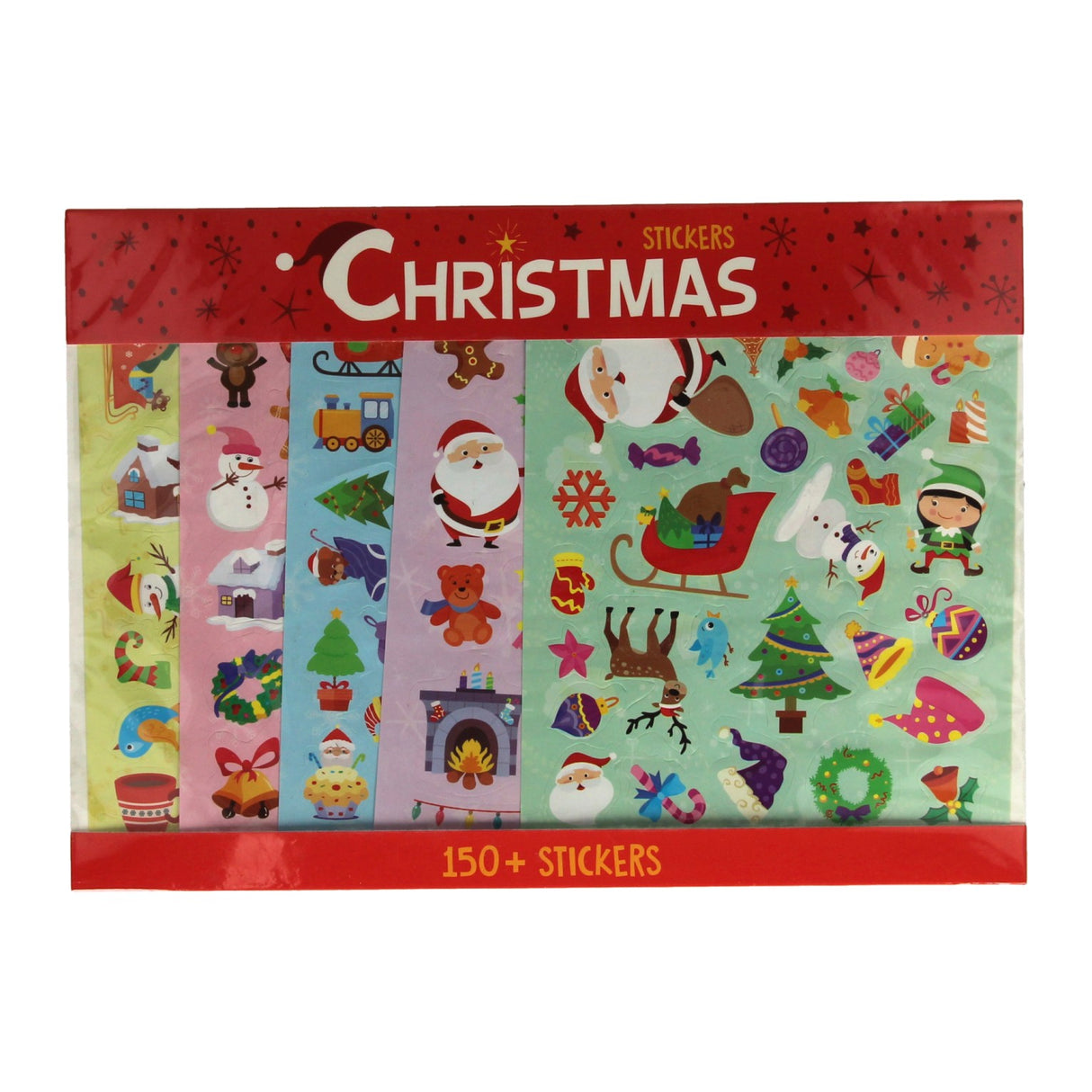 Feuilles d'autocollants de Noël