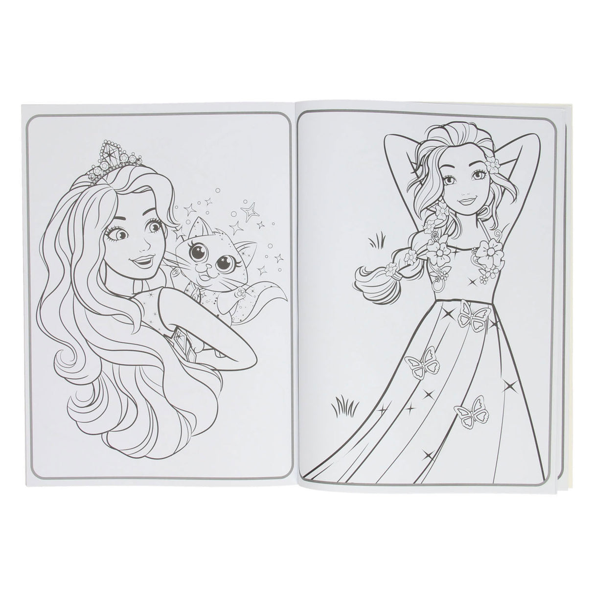 Livres spéciaux Pays-Bas bv barbie colorama livre de coloriage