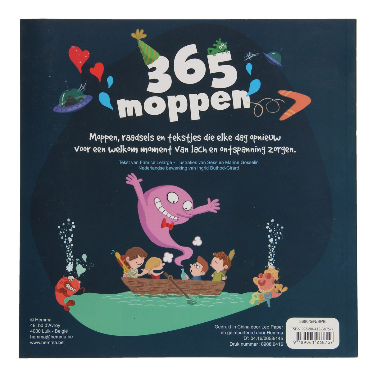 Livre de blagues avec 365 blagues