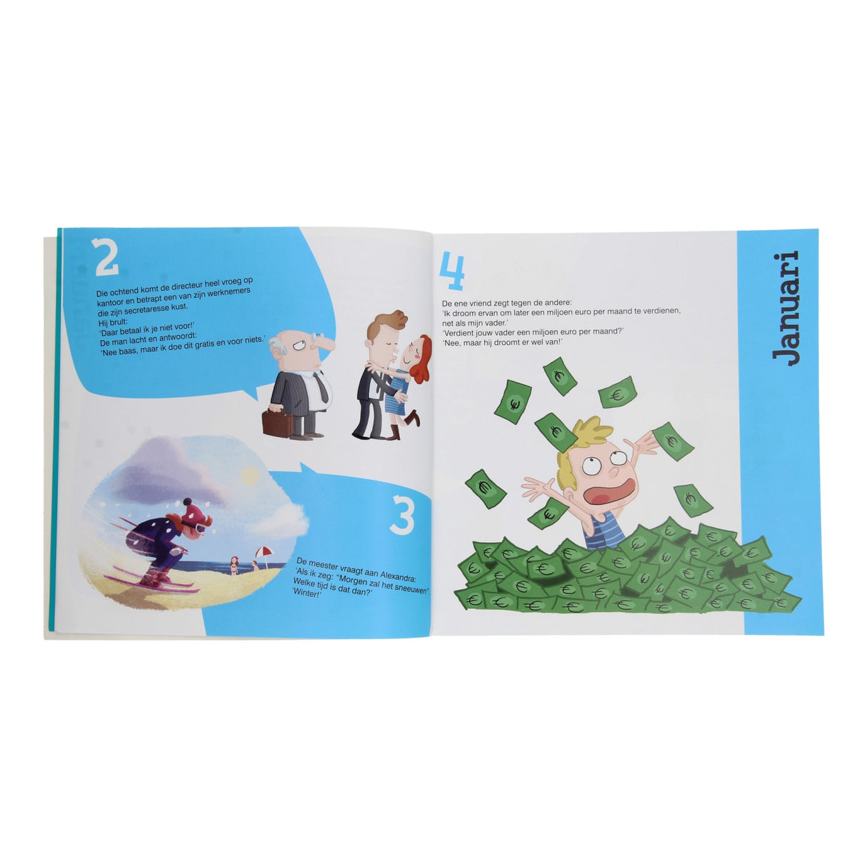 Livre de blagues avec 365 blagues