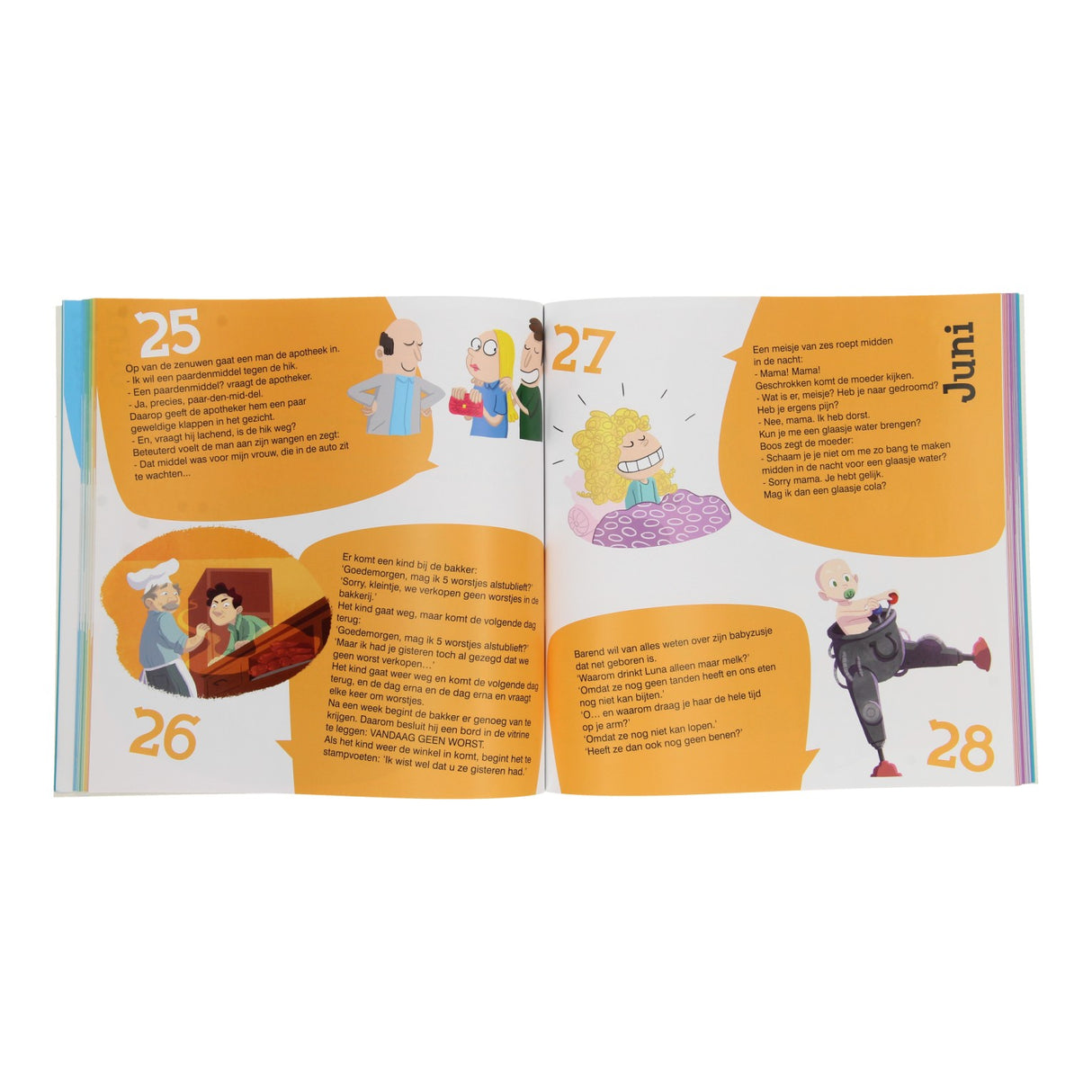 Livre de blagues avec 365 blagues