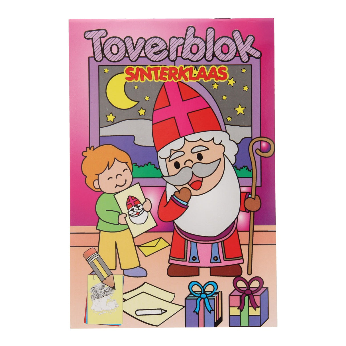 Livres spéciaux aux Pays-Bas, par exemple le bloc magique de Sinterklaas