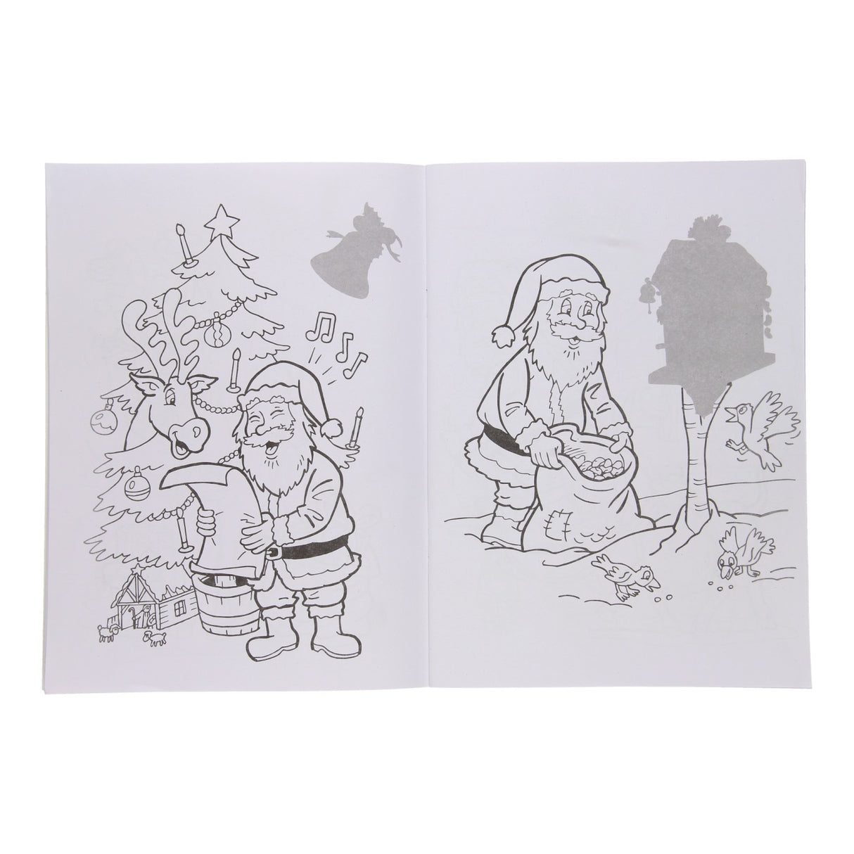 Livres spéciaux Pays-Bas bv Autocollants de Noël et livre de coloriage