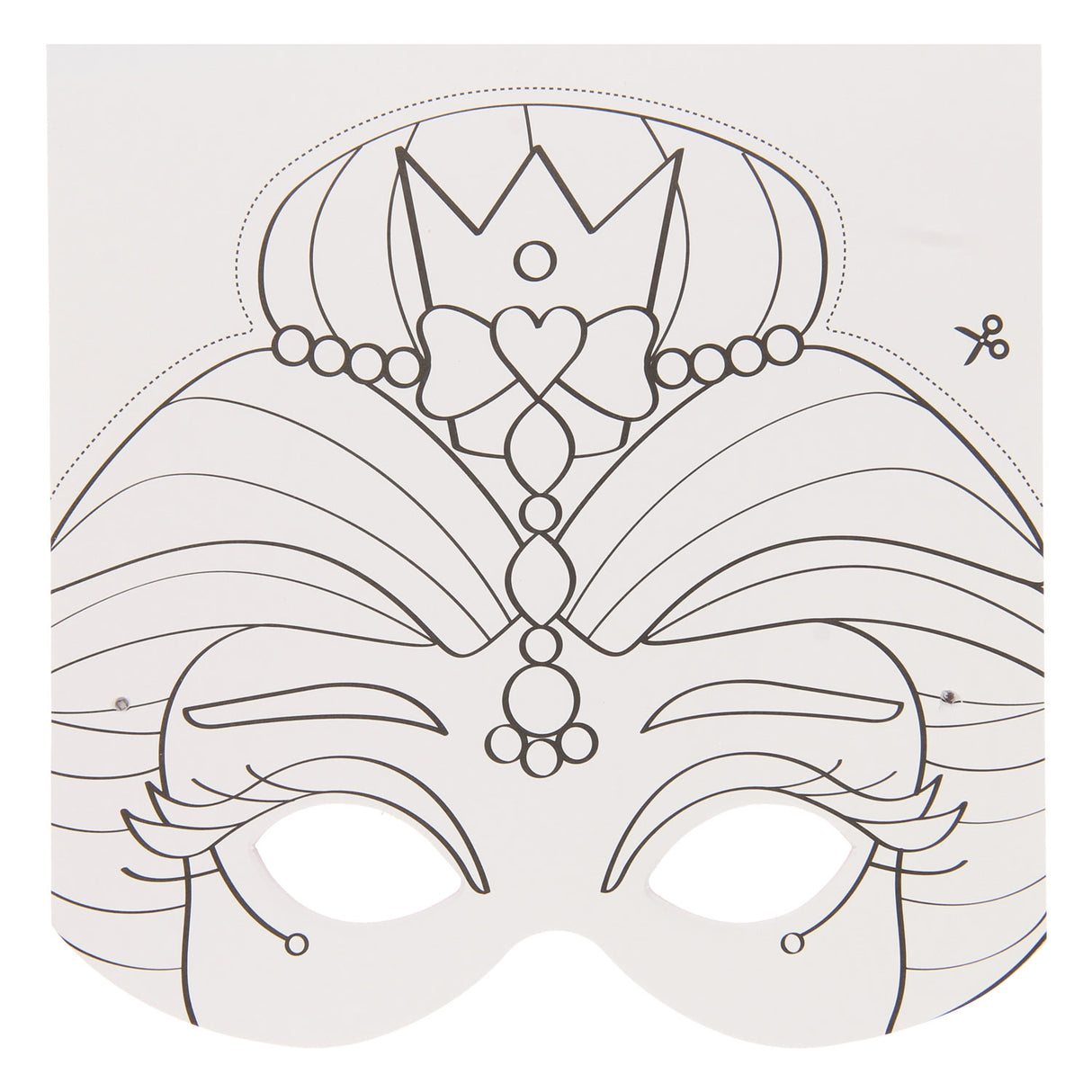 Gagne les masques hollandais Make Craft Book - Eenhoorn et Princess