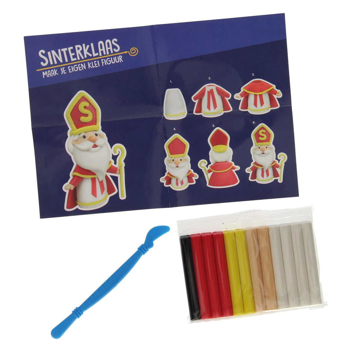 Wins Holland set d'argile Sint - 12 couleurs d'argile