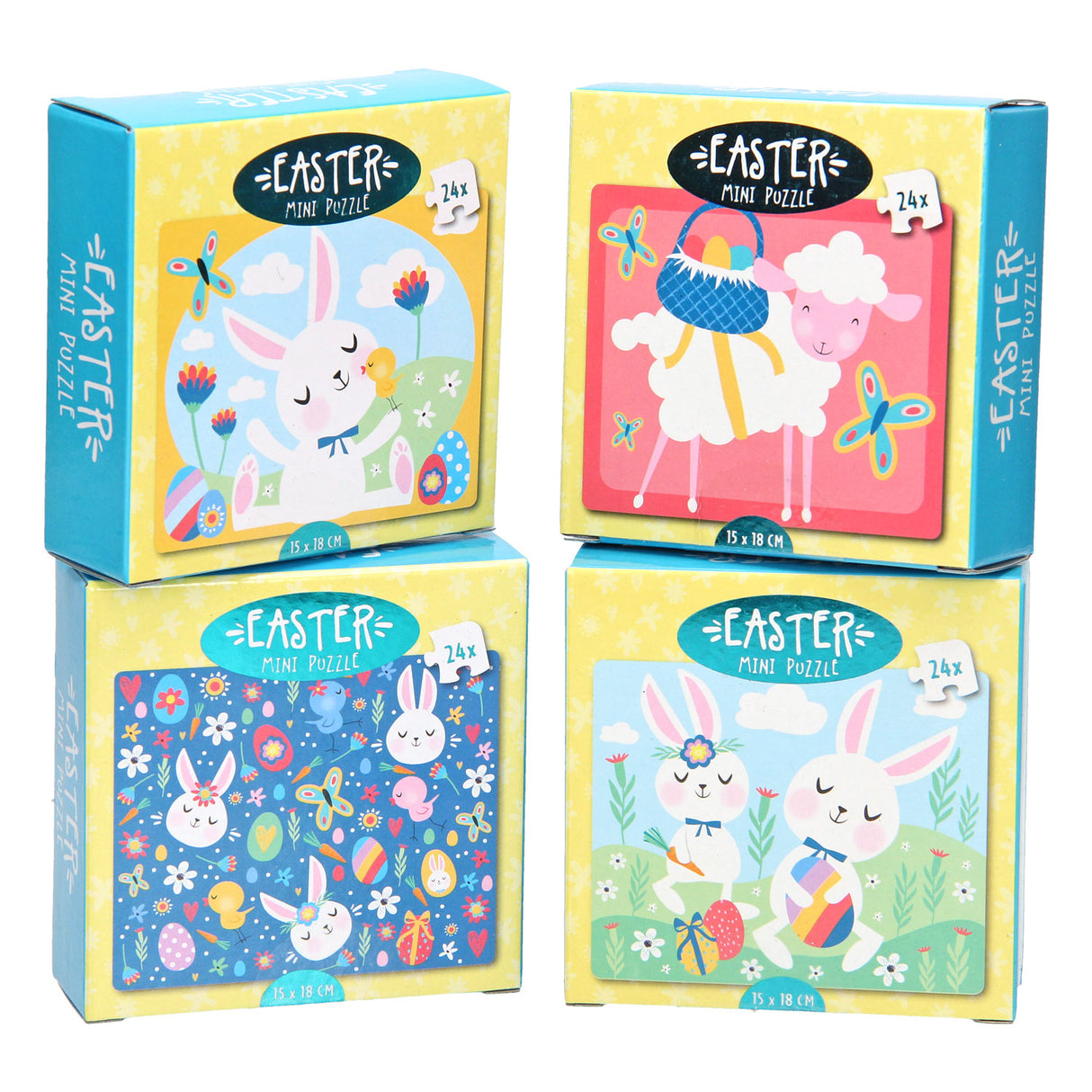 Wins Holland mini puzzle Pâques, 24 pcs.