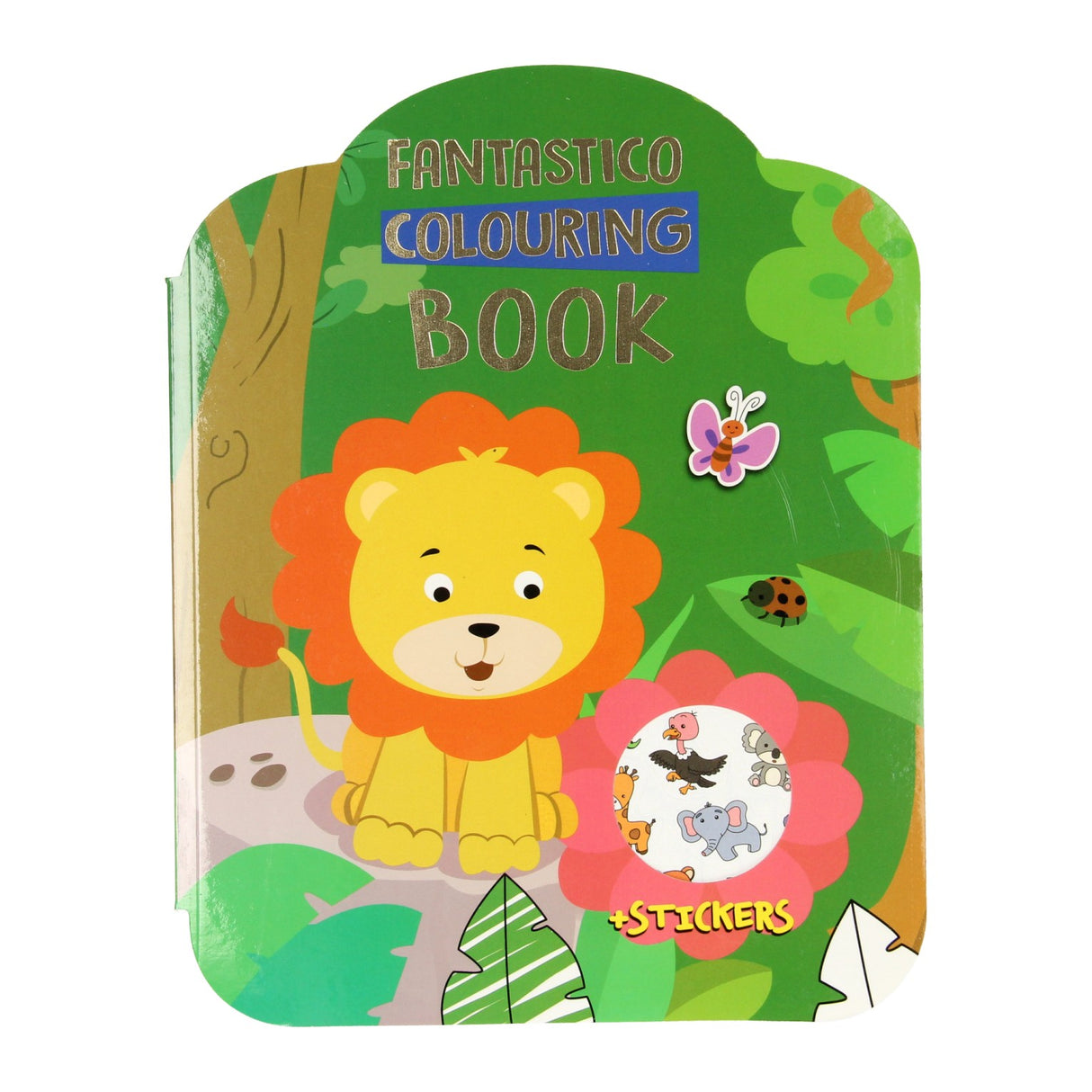 Wins Holland Fantastico Livre d'autocollants couleur Jungle