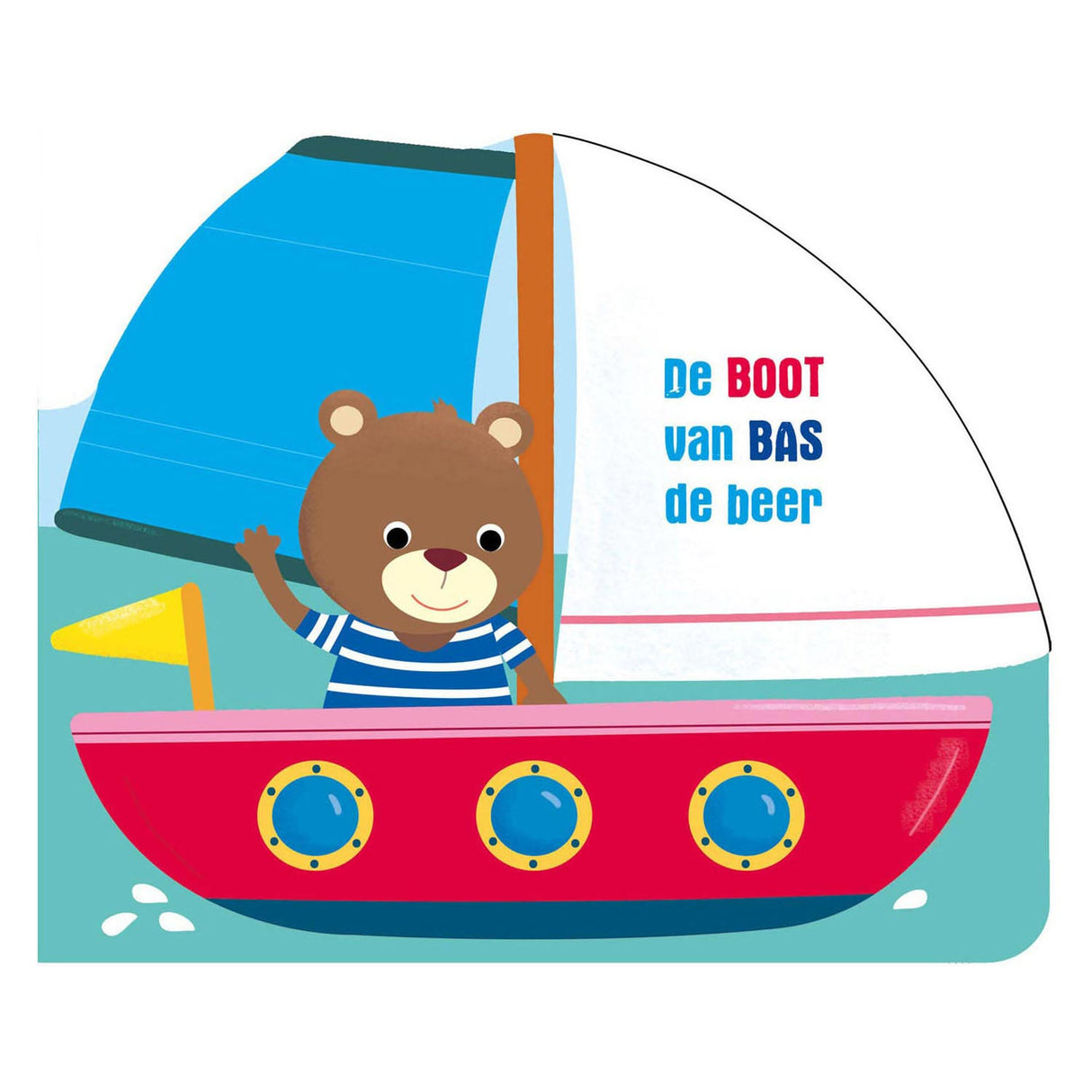 Book Specials Nederland bv Kartonboekje de Boot by Bas de Beer