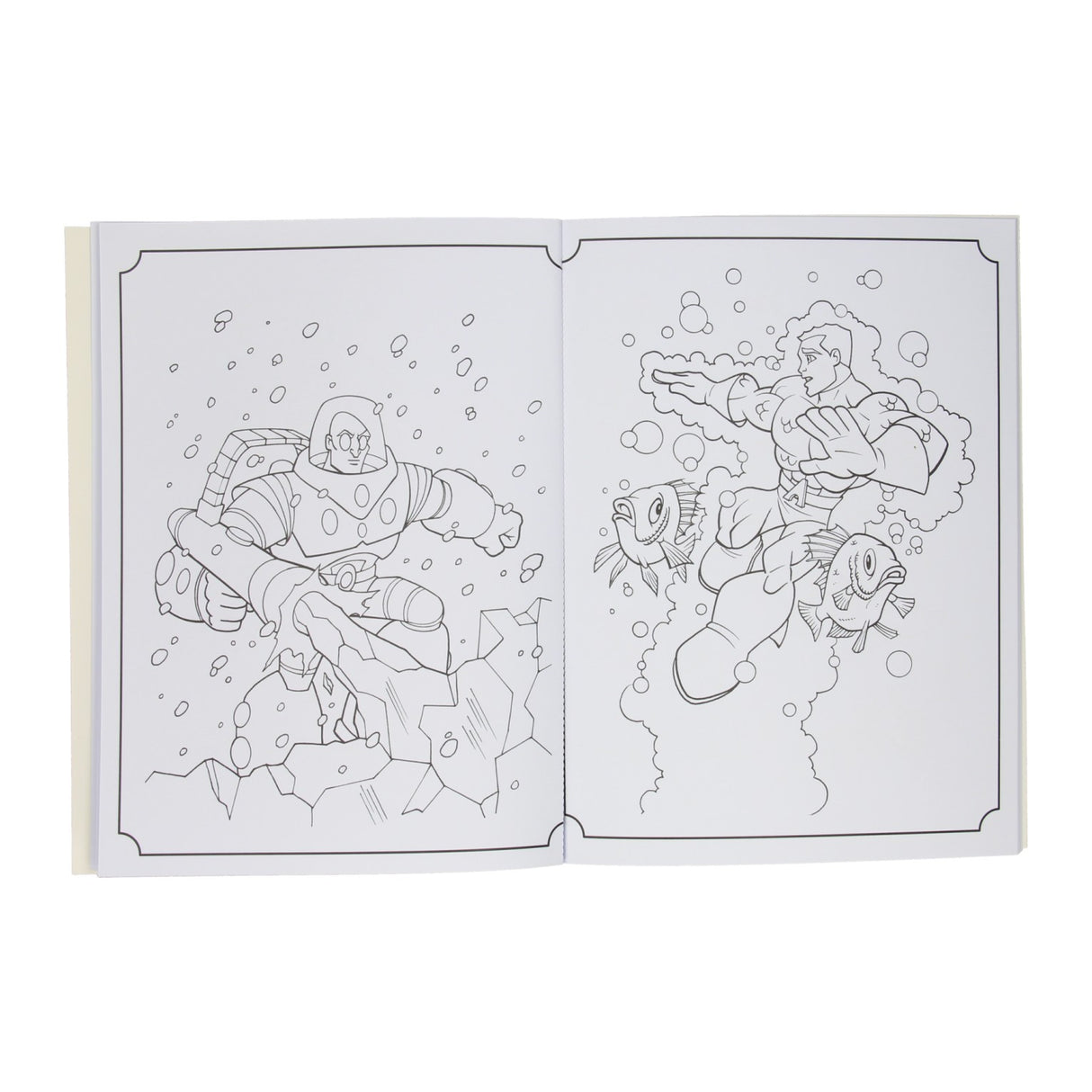 Livre spécial pays-bas BV, livre de coloriage super couleur DC super amis avec crayons