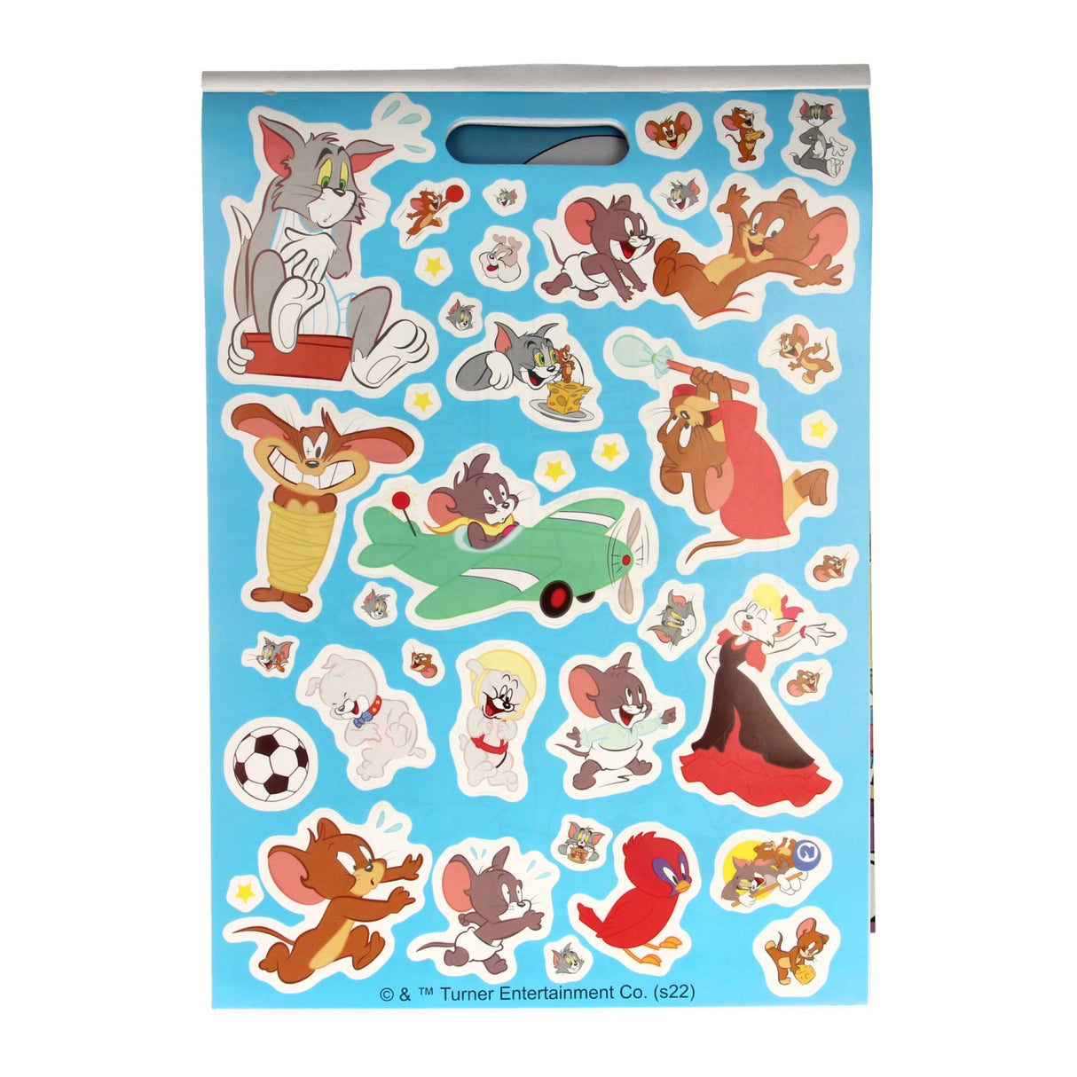 Book Specials Nederland bv Bros Super Color Colorbook Tom Jerry avec des autocollants