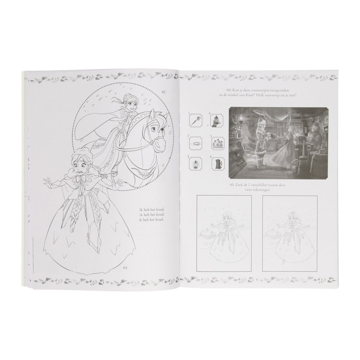 Livres spéciaux Pays-Bas bv Disney 365, livre de jeux La Reine des Neiges