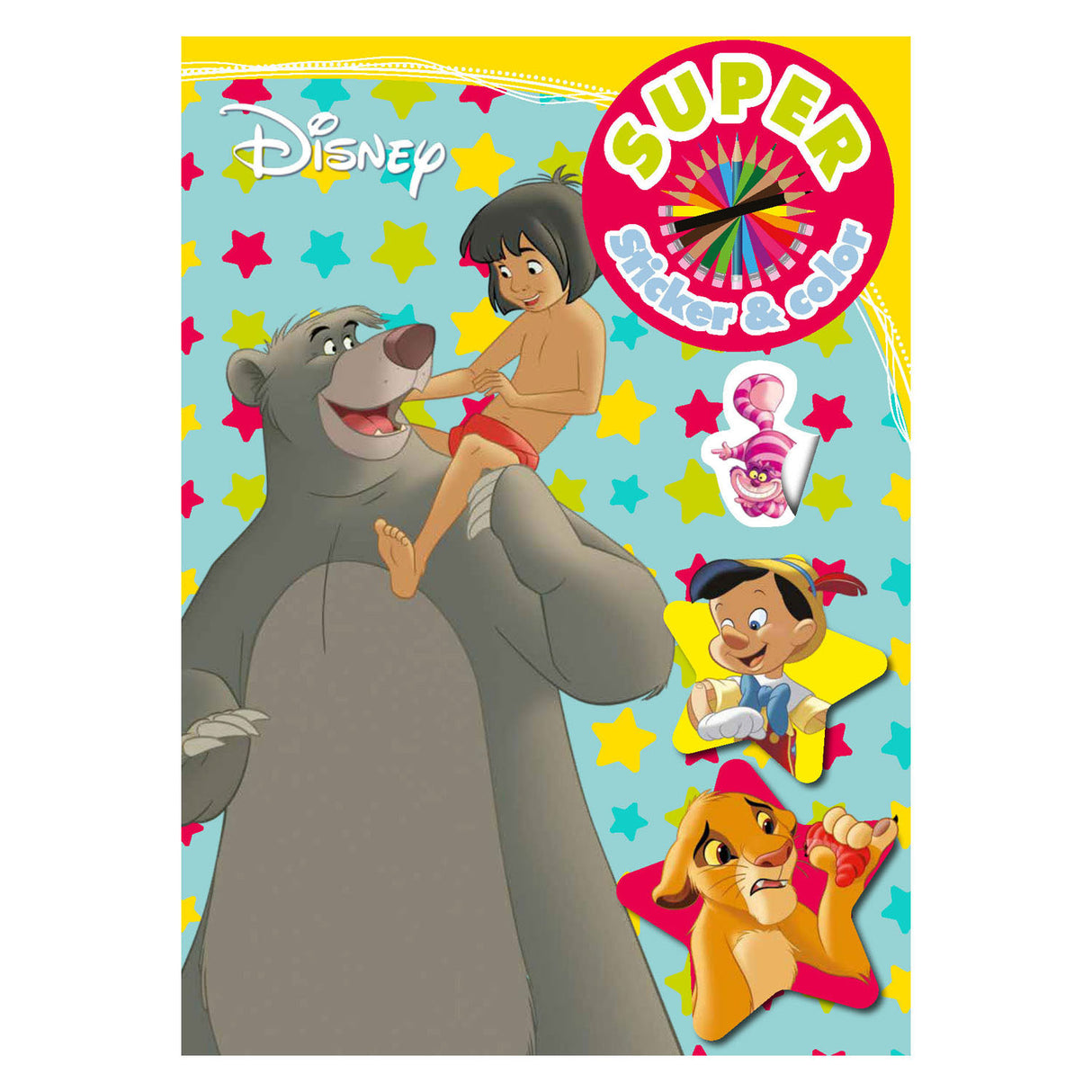 Book Specials Nederland bv Disney Classics Super Sticker Color Color Livre