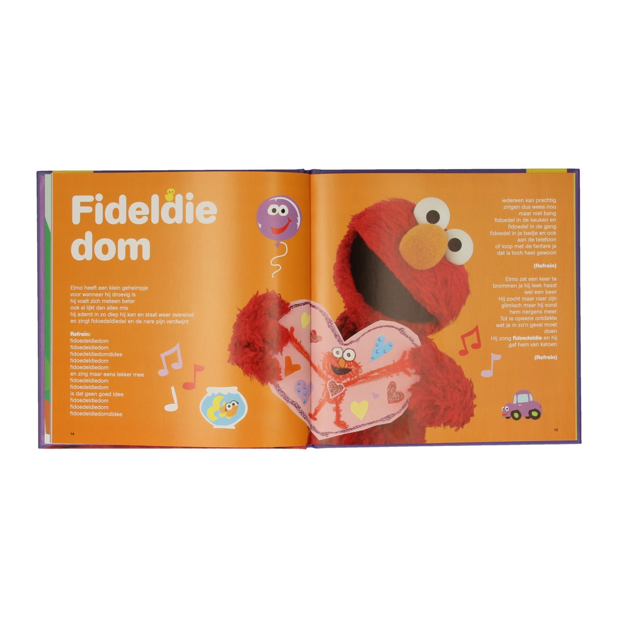 Gagne la Hollande, mon petit ami Elmo - livre et CD