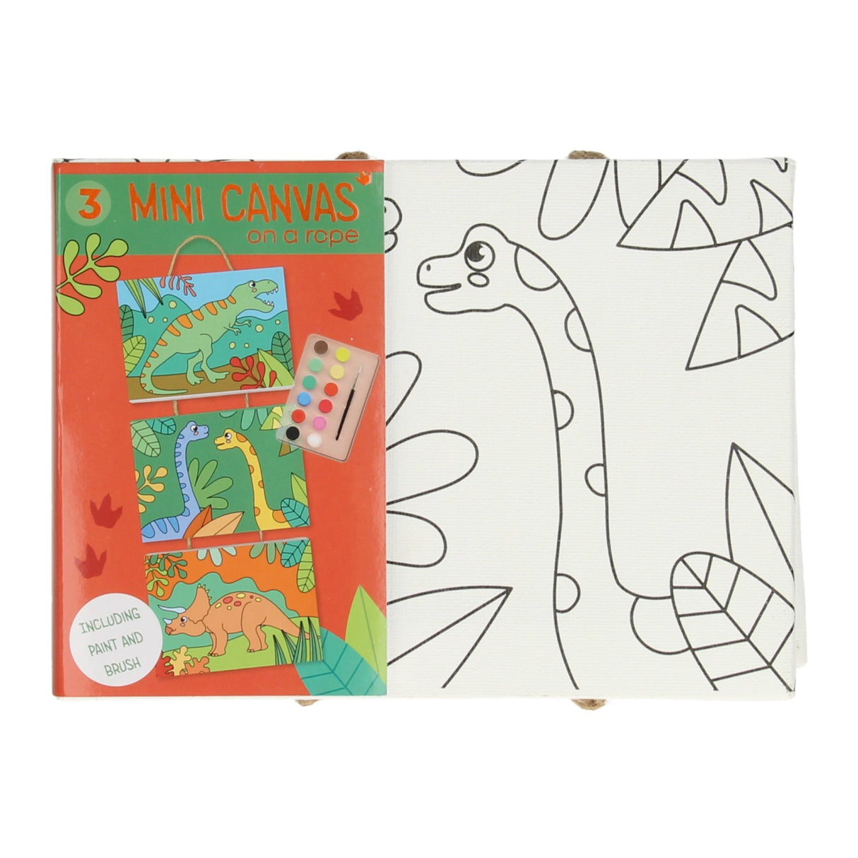 Gagnie des peintures en toile hollandaise sur corde - Dino, 3e