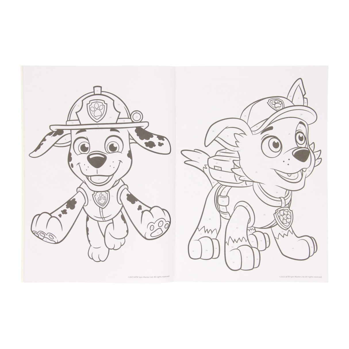 Gagne la Hollande couleur par numéro Paw Patrol