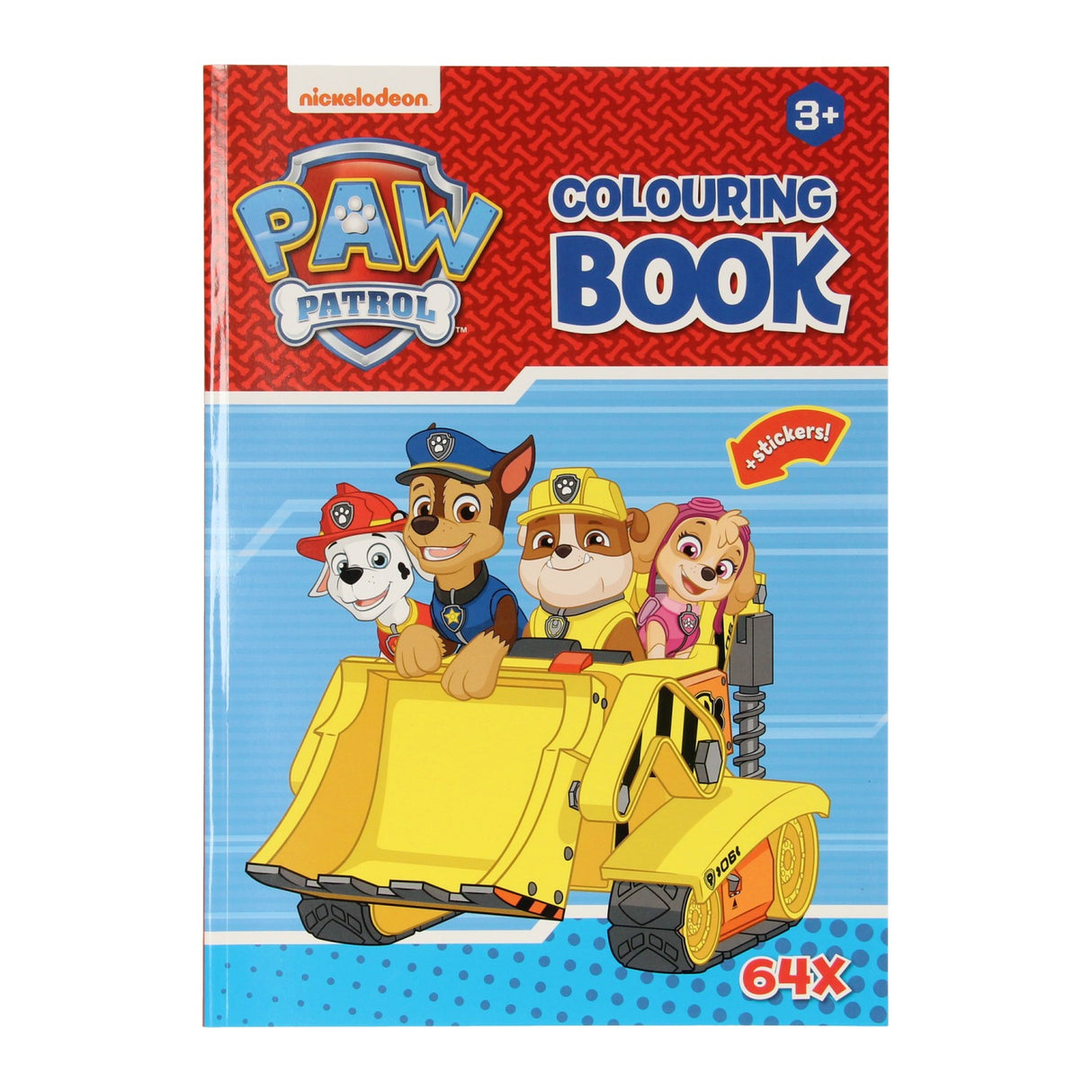 Livre de coloriage Wins Holland Paw Patrol, 64 pages.