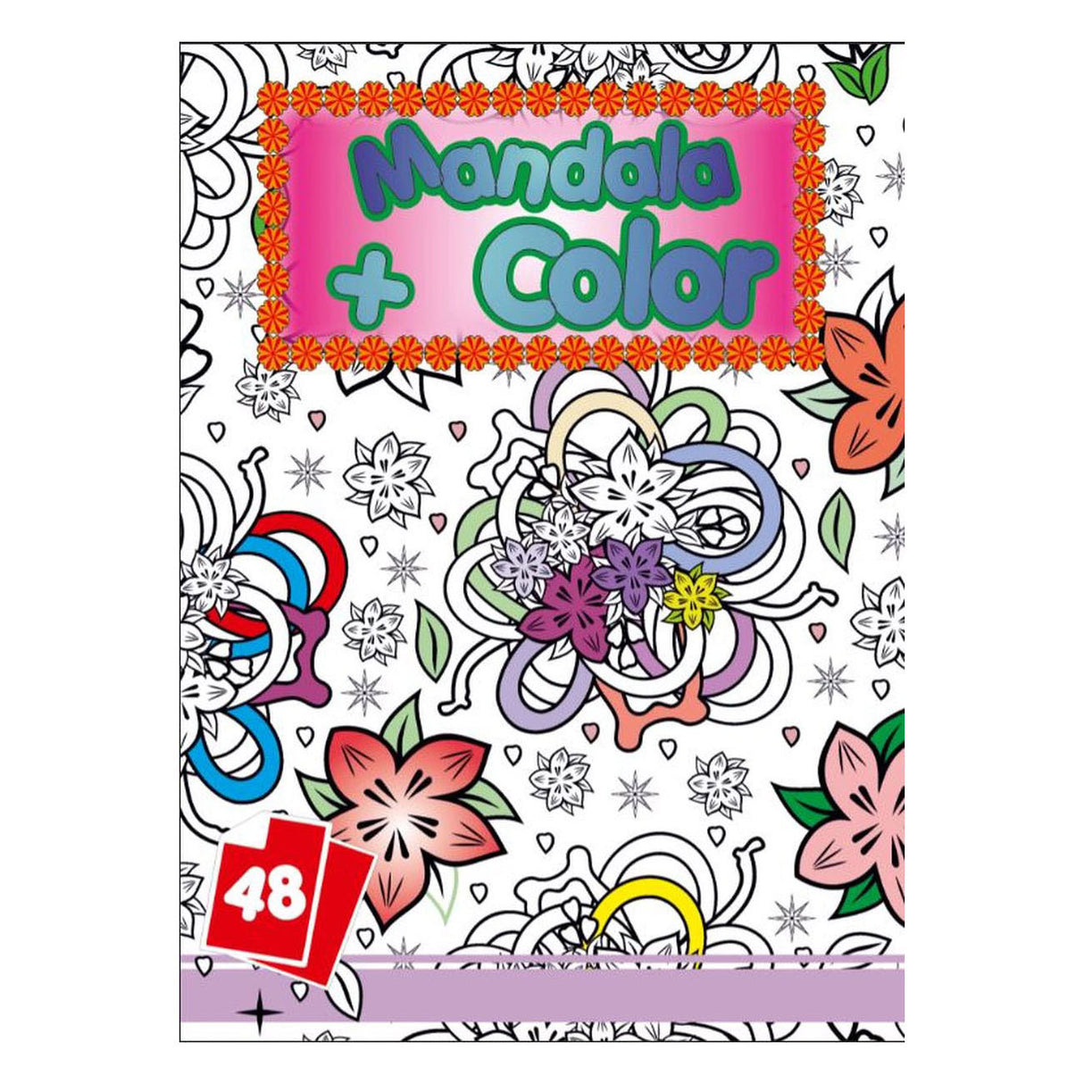 Livre de coloriage mandala Wins Holland, 48 pages