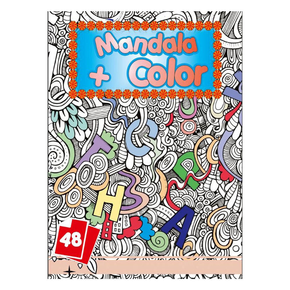 Livre de coloriage mandala Wins Holland, 48 pages