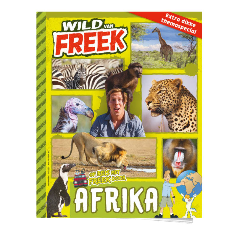 Livre spécial Pays-Bas bv Wild de Freek en voyage à travers l'Afrique