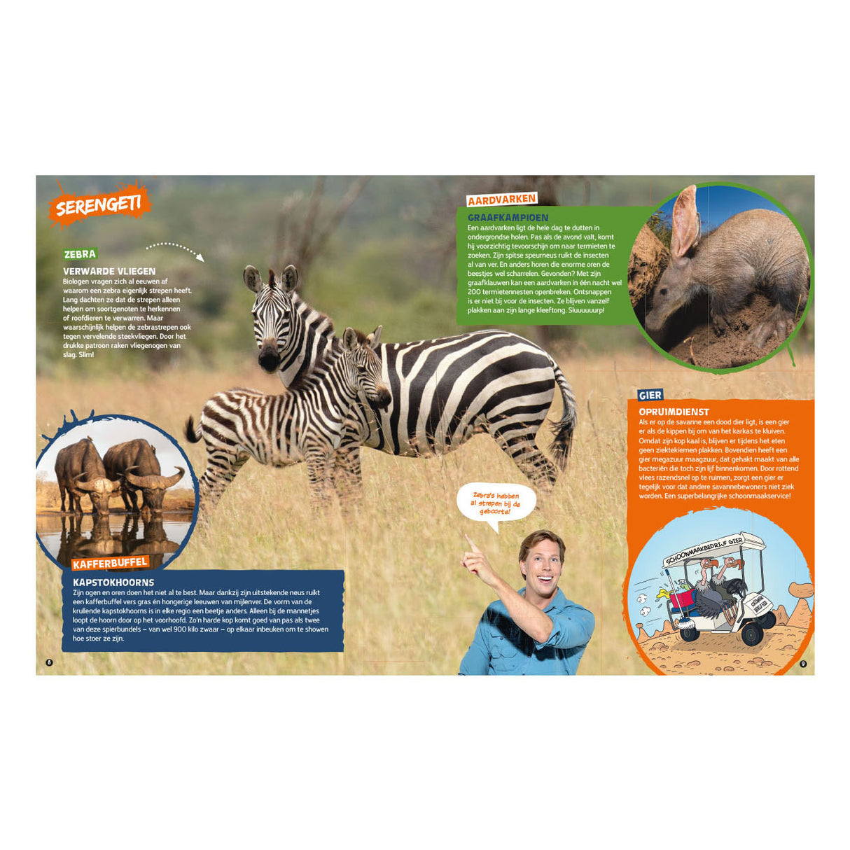 Livre spécial Pays-Bas bv Wild de Freek en voyage à travers l'Afrique