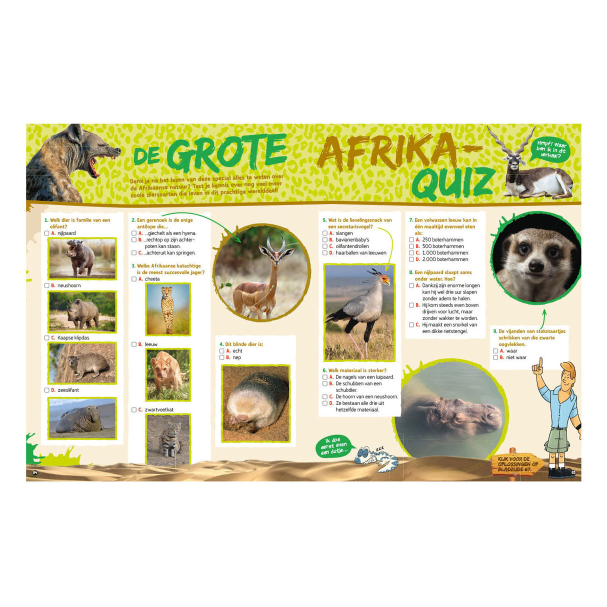 Livre spécial Pays-Bas bv Wild de Freek en voyage à travers l'Afrique