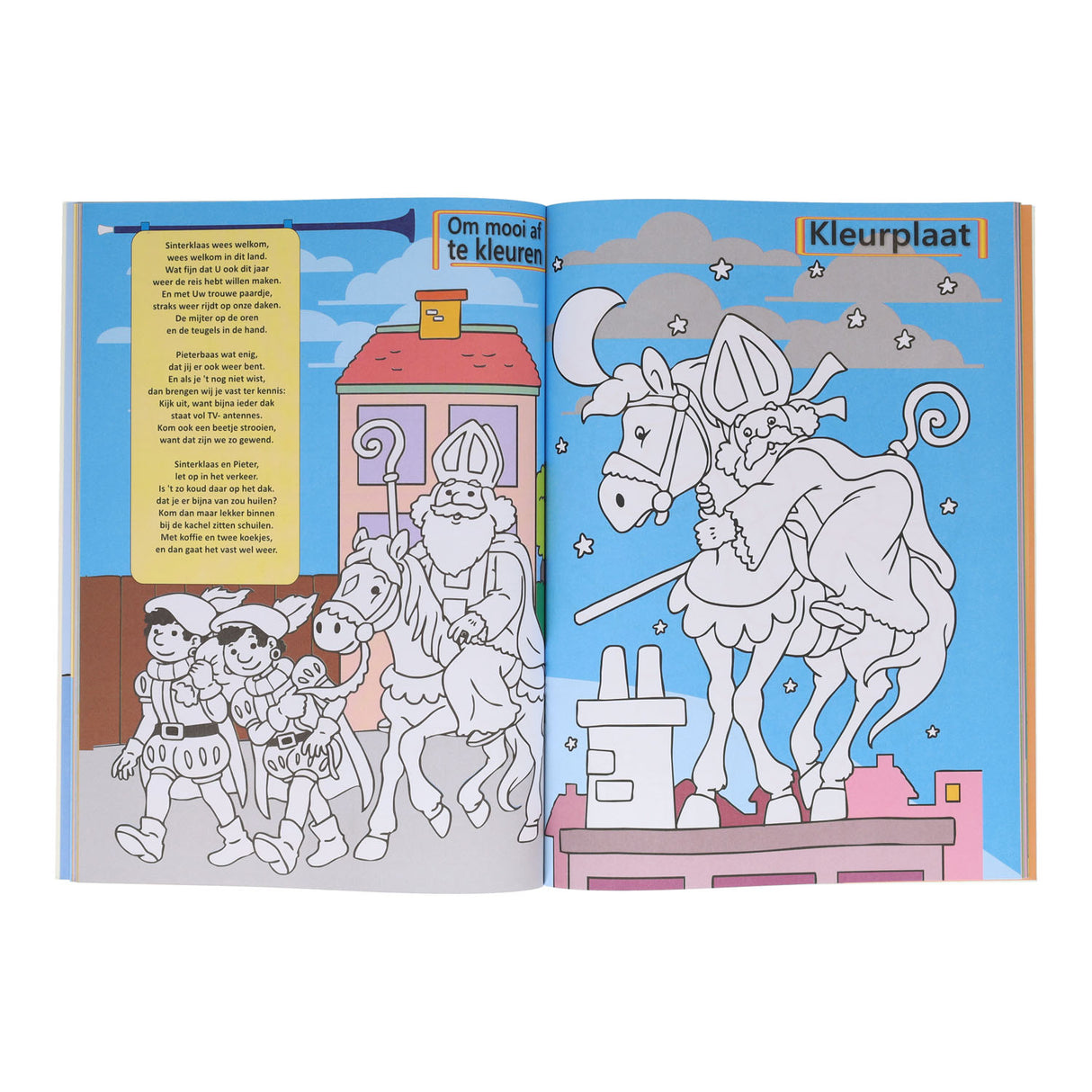 Livres spéciaux aux Pays-Bas, par exemple le livre de jeux de Sinterklaas