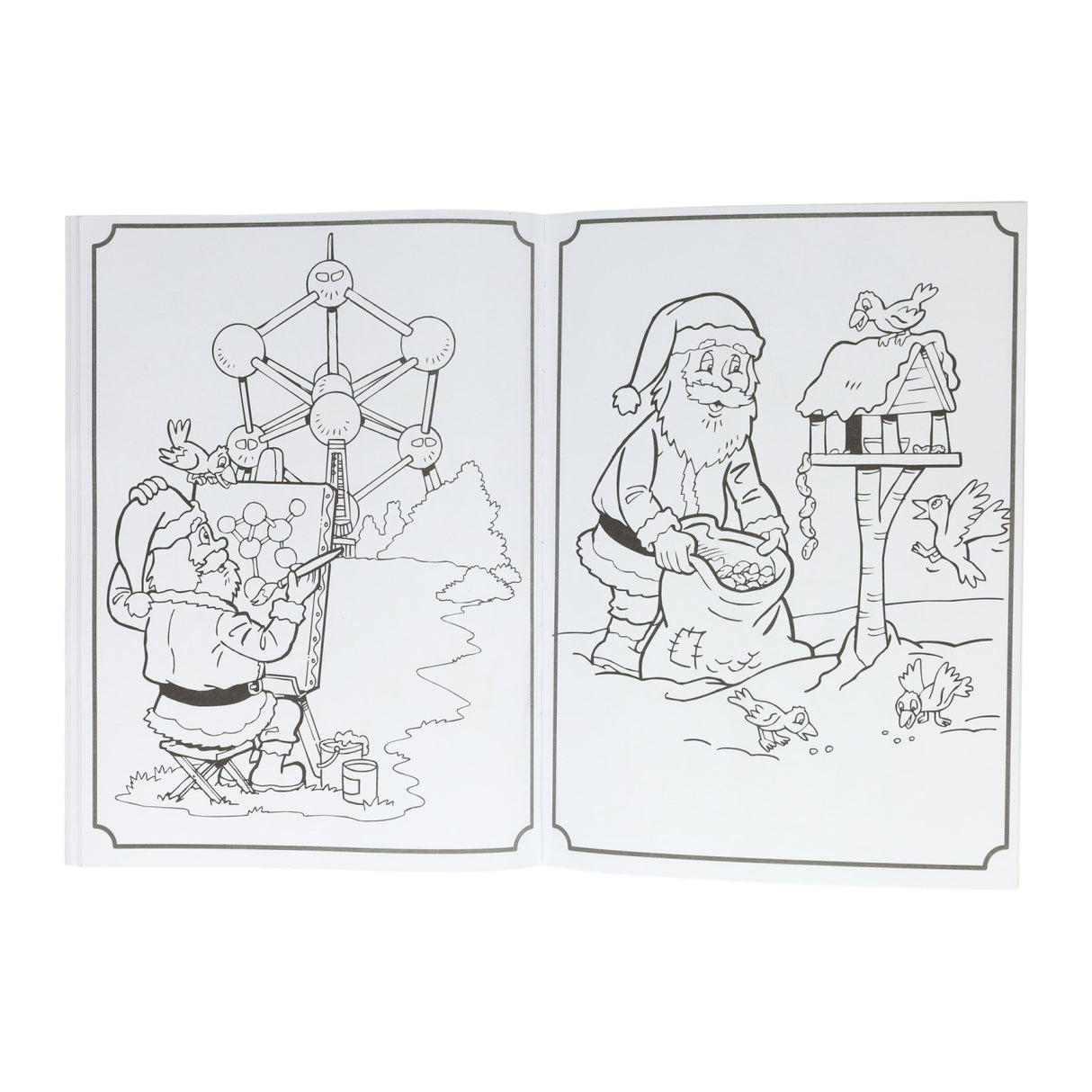 Livres spéciaux aux Pays-Bas, par exemple livre de coloriage de Noël, 48 pages.