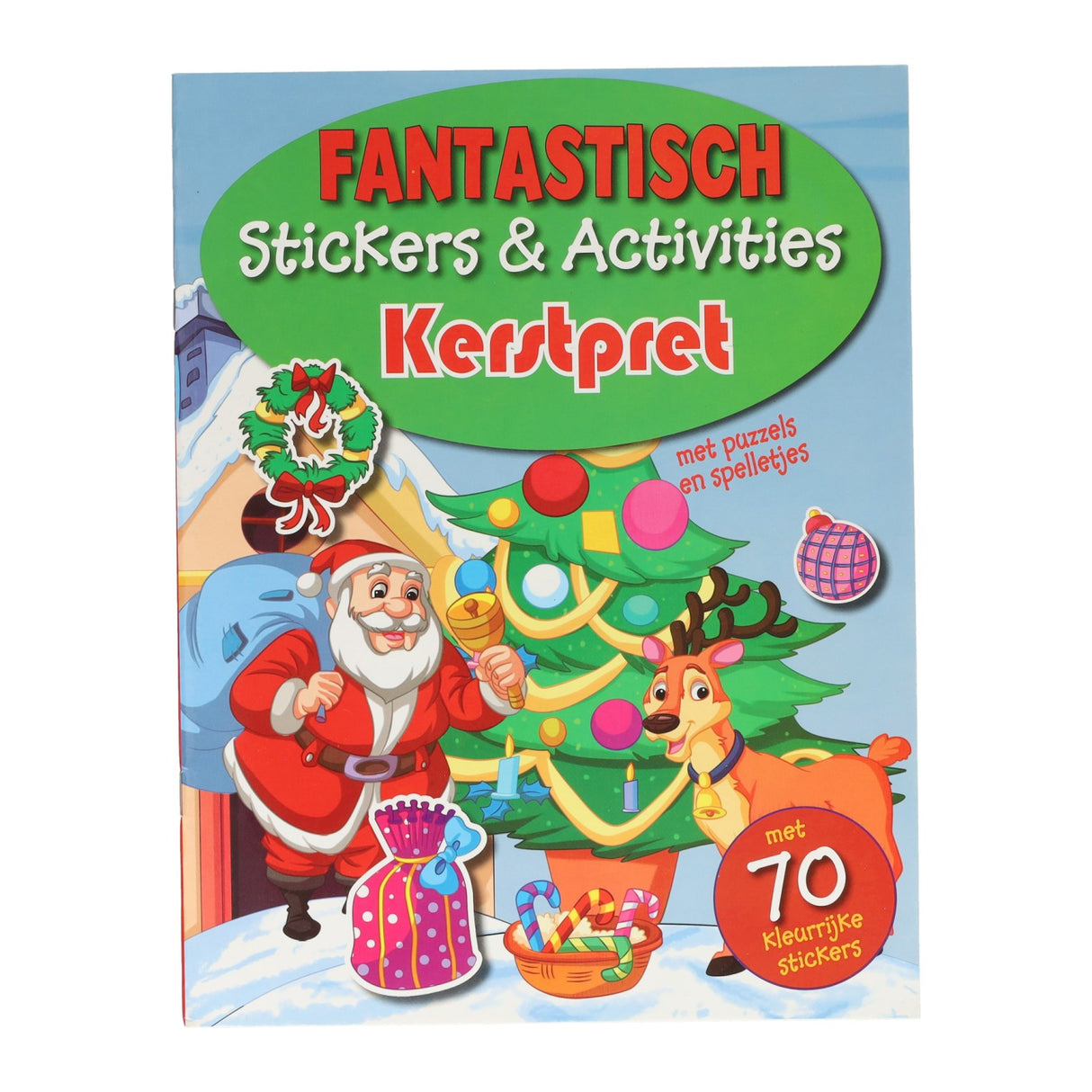 Livres spéciaux Pays-Bas BV autocollants et activités fantastiques Plaisir de Noël