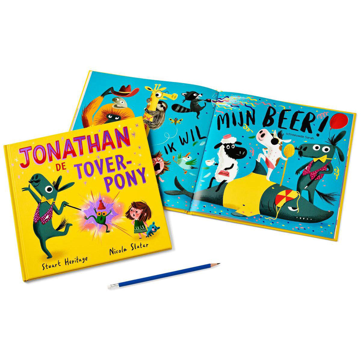Livres spéciaux Pays-Bas bv Livre d'images Jonathan le poney magique