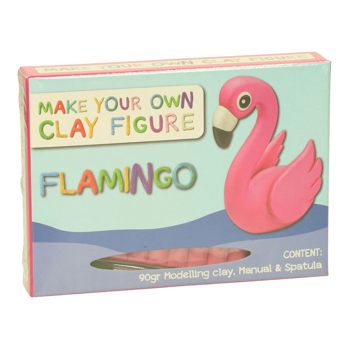 Wins Holland fabrique vos propres figurines d'animaux en argile (6 culs) - 90gr. argile