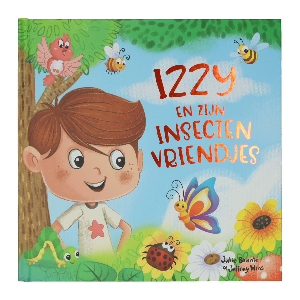 Gagne un grand livre d'images hollandais - izzy et ses amis insectes