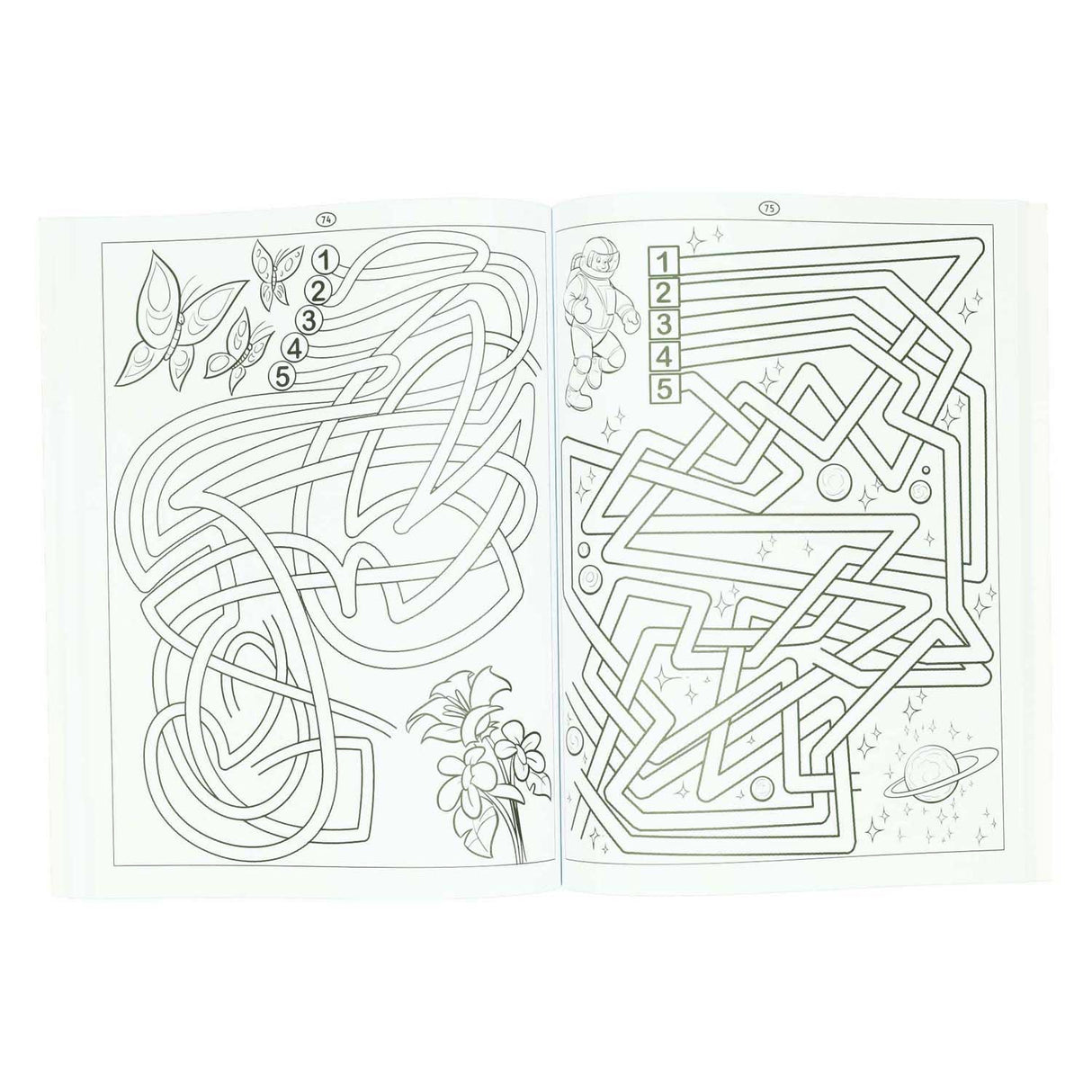 Gagne le livre de labyrinthes hollandais - 115 labyrinthes