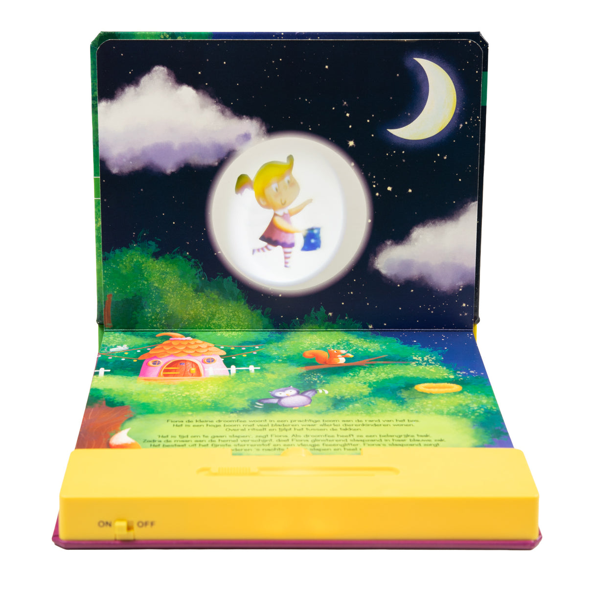 Holland remporte mon livre projecteur Fiona and the Sleeping Sand