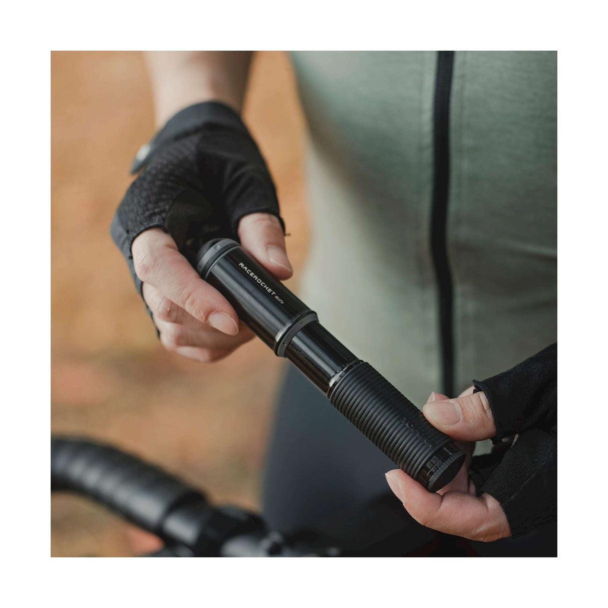 Topeak mini fusée de course - noir