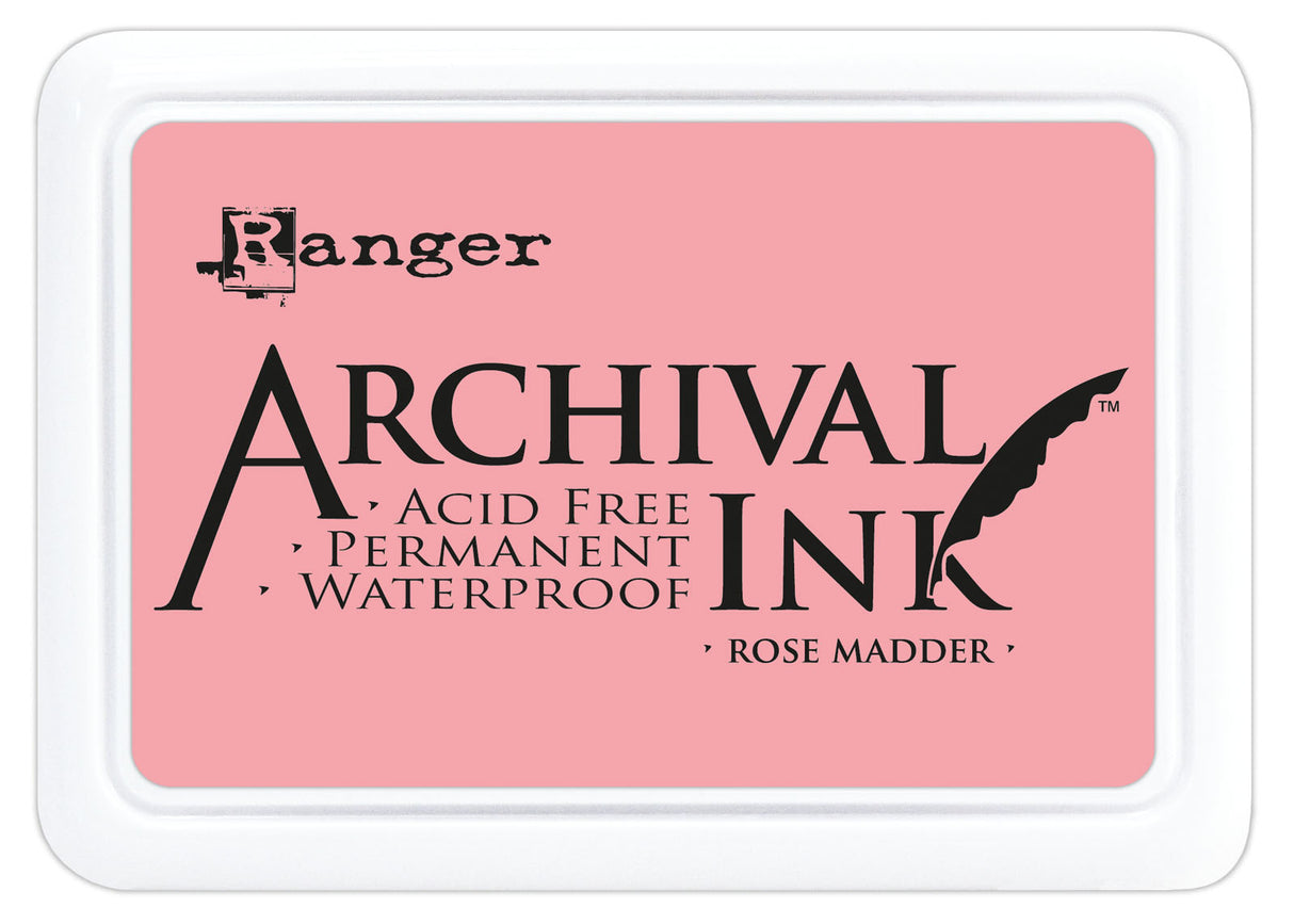 Ranger ink ranger • tampon encreur d'archives rose garance