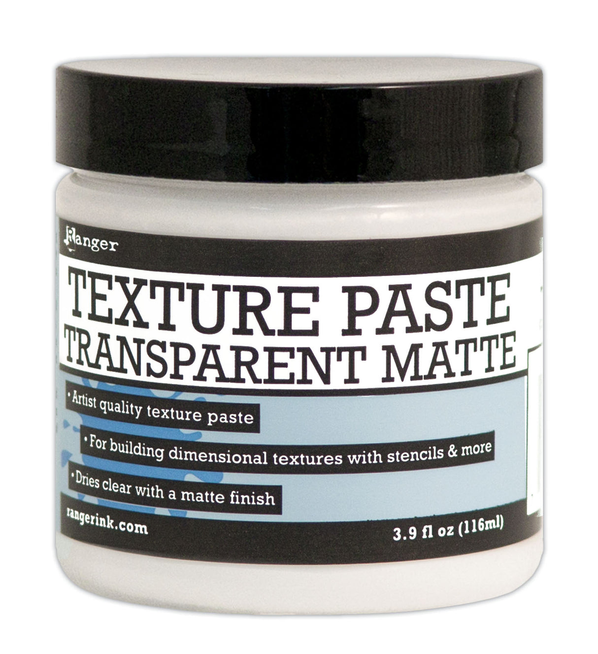 Ranger encre ranger • pâte de texture transparente mate