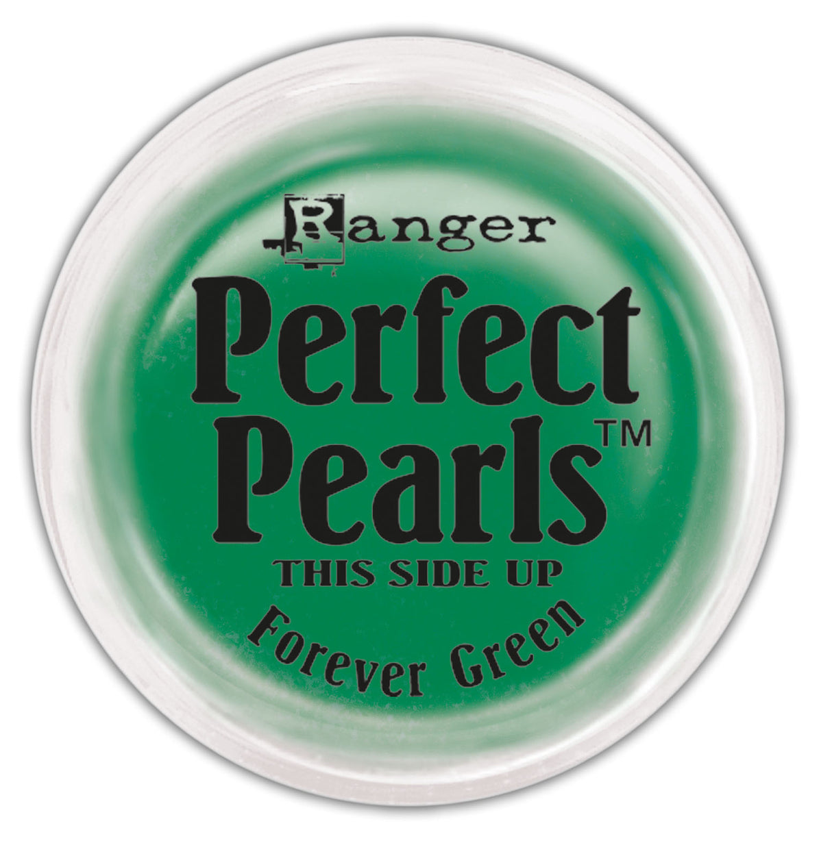 Ranger encre ranger • poudre pigmentée perles parfaites vert éternel