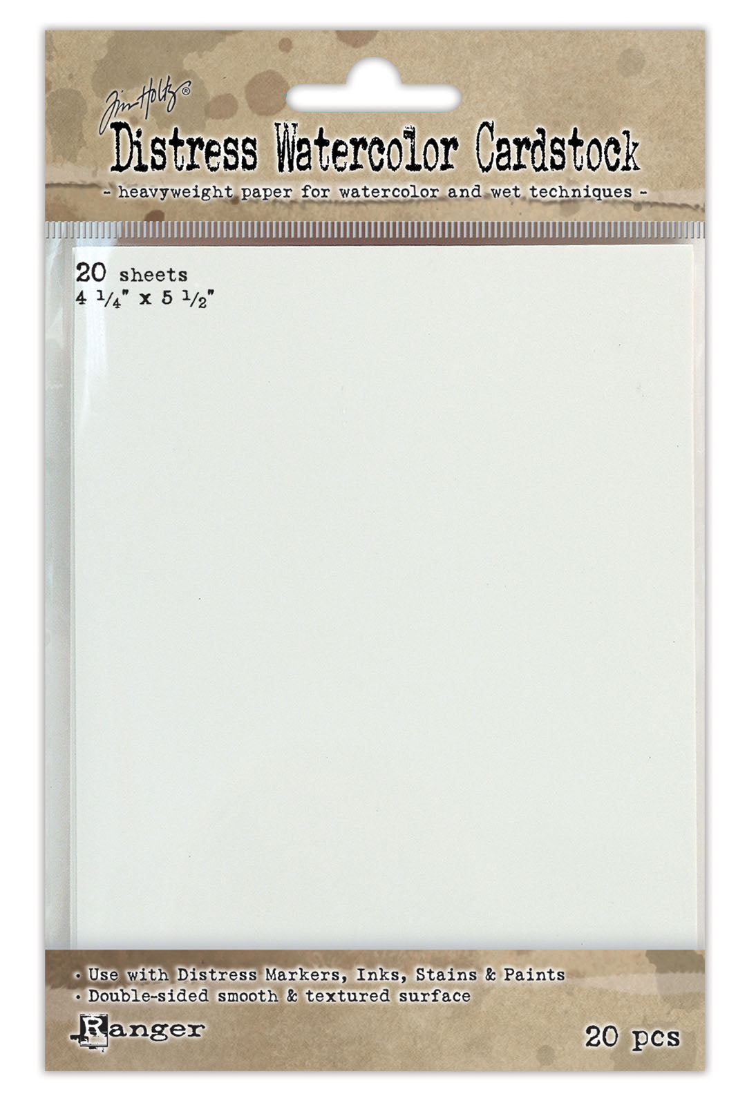 Ranger Ink Ranger • papier cartonné aquarelle Tim Holtz