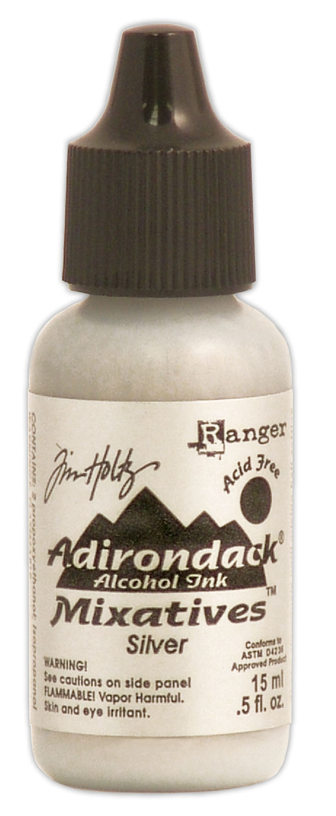 Ranger Ink Ranger • Tim Holtz Adirondack Mélangeurs d'encre à l'alcool Argent 15 ml