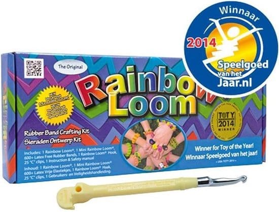 Van der Doelen Rainbow Loom le kit de démarrage original avec 600 pièces de métier à tisser