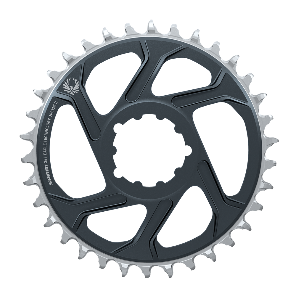 Pignon Sram 34 dents x-sync eagle dm 3mm offset gx eagle gris lunaire