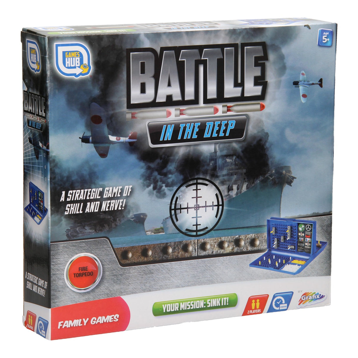 Jeu d'enfant Grafix, bataille dans les profondeurs