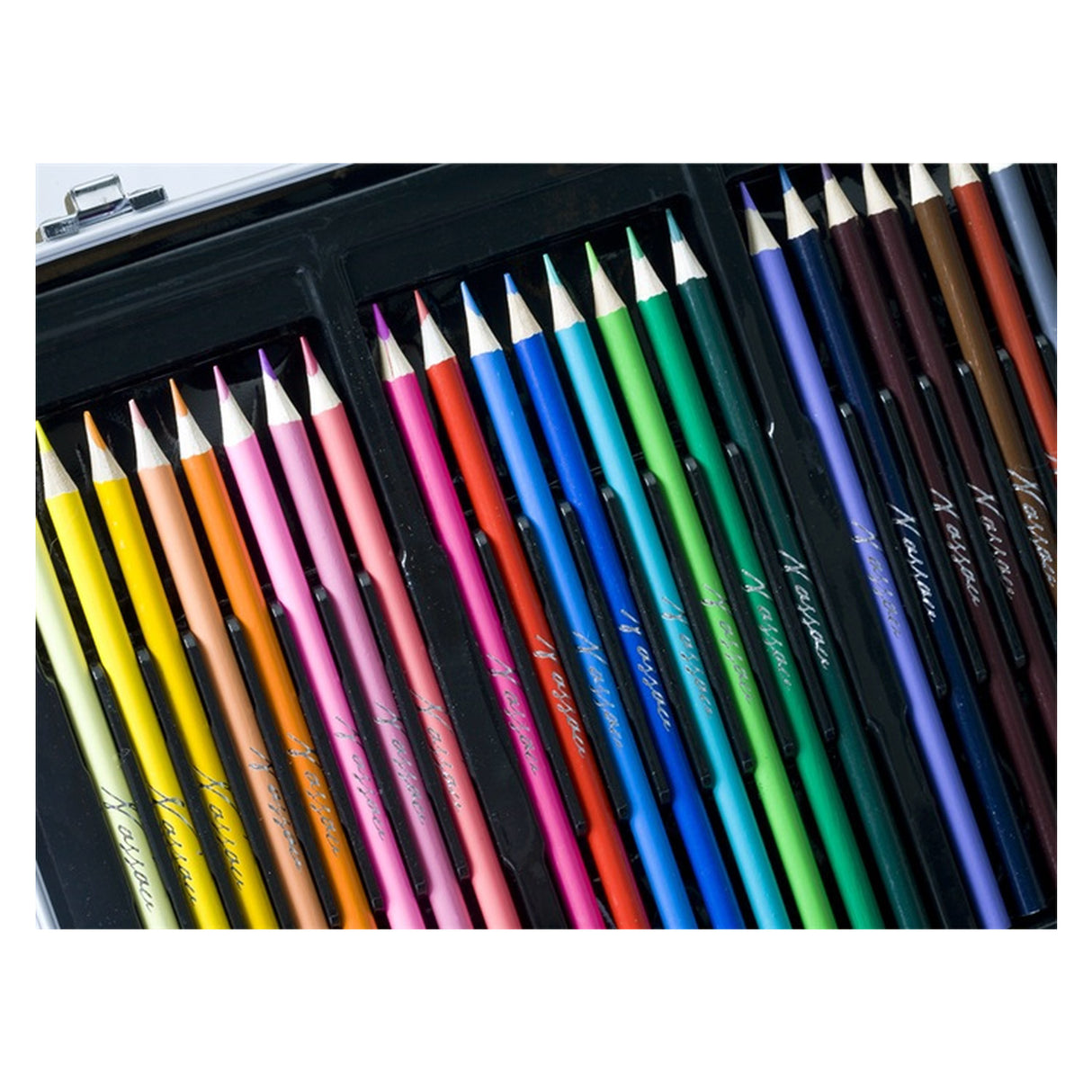 Valise de luxe en métal de couleur Creative Craft Group, 79 pcs.