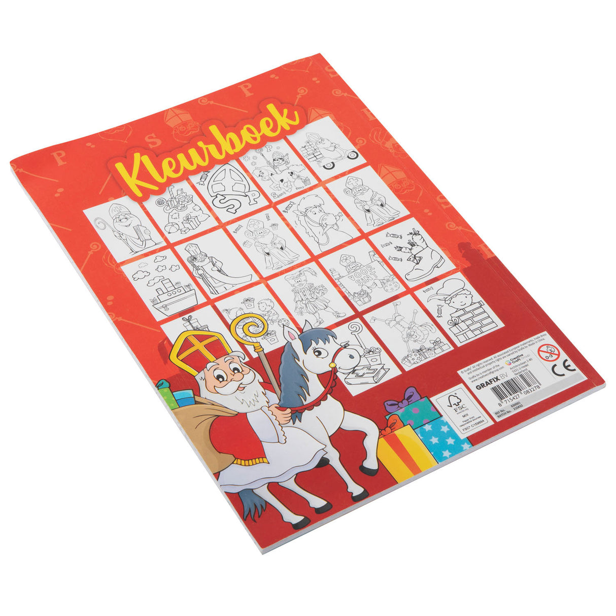 Livre de coloriage Saint Nicolas
