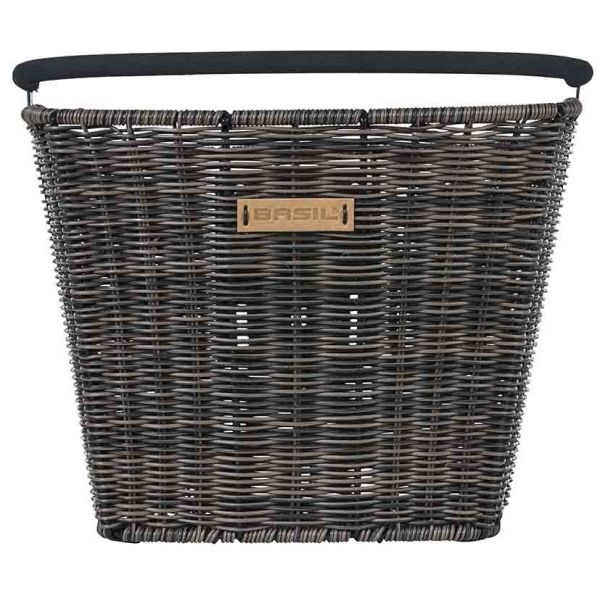 Basil Bremen Rattan Look KF - Baster Bicycle - First - Dark Brown